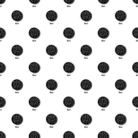 Bun pattern vector seamless repeating for any web designのイラスト素材