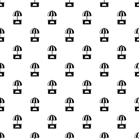 City stall pattern vector seamless repeating for any web designのイラスト素材