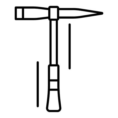 Welder tool icon. Outline welder tool vector icon for web design isolated on white backgroundのイラスト素材