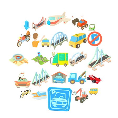 Repairing icons set. Cartoon set of 25 repairing vector icons for web isolated on white backgroundのイラスト素材