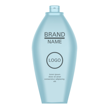 Shampoo icon, realistic styleのイラスト素材
