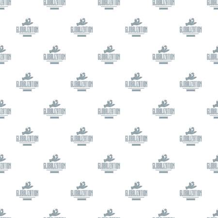 Web globalization pattern vector seamlessのイラスト素材