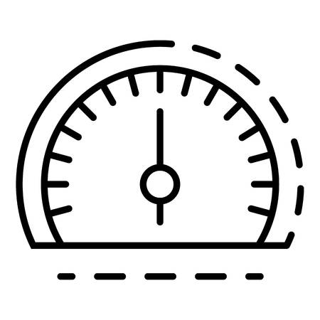 Dashboard icon. Outline dashboard vector icon for web design isolated on white backgroundのイラスト素材