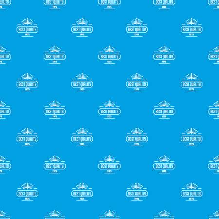Best quality pattern vector seamless blueのイラスト素材