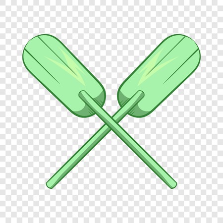 Paddles icon, cartoon styleのイラスト素材