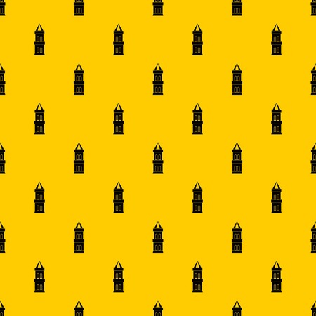Castle tower pattern vectorのイラスト素材