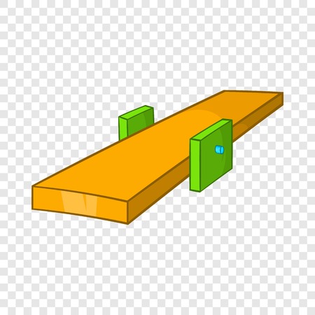 Swing balancer icon, cartoon styleのイラスト素材