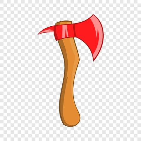 Axe icon in cartoon style isolated on background for any web designのイラスト素材