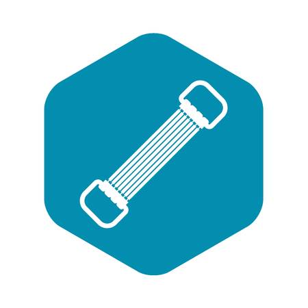 Sports stretchable belt icon, simple styleのイラスト素材