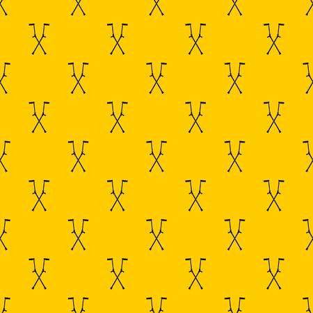 Other crutches pattern vectorのイラスト素材