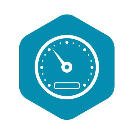 Speedometer icon, simple styleのイラスト素材