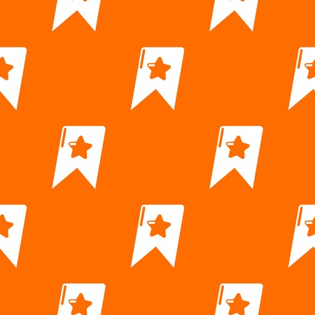 Bookmark browser pattern vector orange for any web design bestのイラスト素材