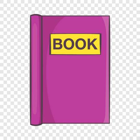 Book to read icon in cartoon style isolated on background for any web designのイラスト素材