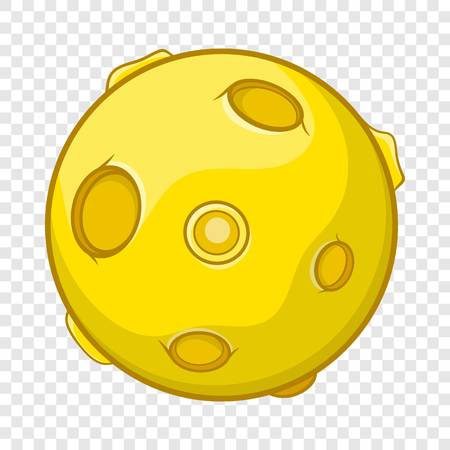 Moon icon, cartoon styleのイラスト素材