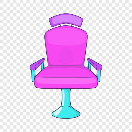 Barber chair icon, cartoon styleのイラスト素材