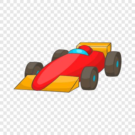 Race car icon in cartoon style isolated on background for any web designのイラスト素材