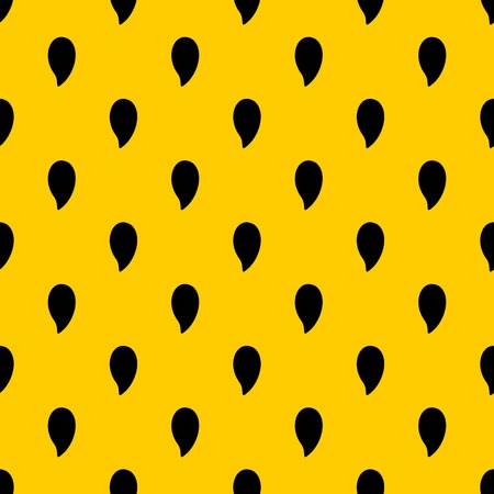 Almond nut pattern seamless vector repeat geometric yellow for any designのイラスト素材