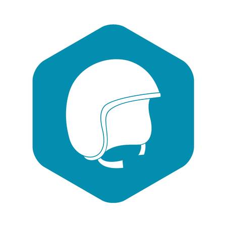 Safety helmet icon. Simple illustration of safety helmet vector icon for webのイラスト素材