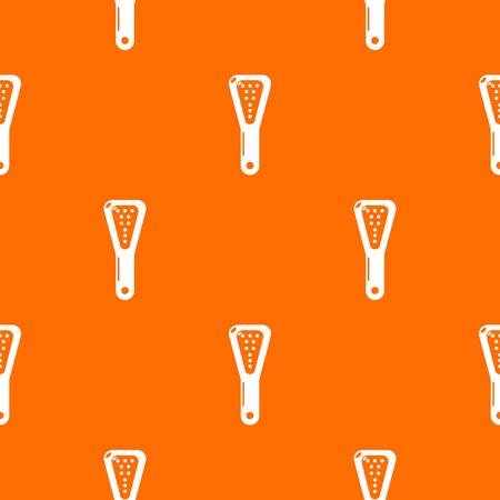 Hairbrush pattern vector orange for any web design bestのイラスト素材