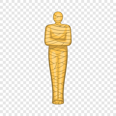 Ancient mummy icon. Cartoon illustration of mummy vector icon for web designのイラスト素材