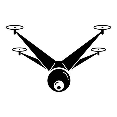 Drone icon, simple styleのイラスト素材