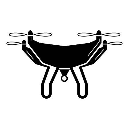 Videography drone icon, simple styleのイラスト素材