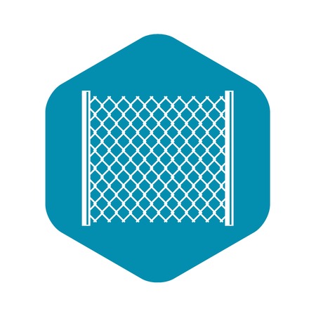 Perforated gate icon, simple styleのイラスト素材