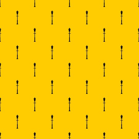 Lantern pattern seamless vector repeat geometric yellow for any designのイラスト素材