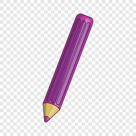 Cosmetic pencil icon. Cartoon illustration of cosmetic pencil vector icon for web designのイラスト素材