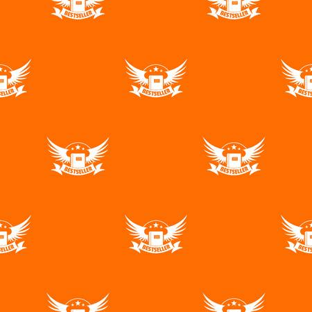 Bestseller pattern vector orangeのイラスト素材