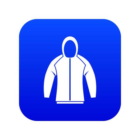 Sweatshirt icon digital blueのイラスト素材