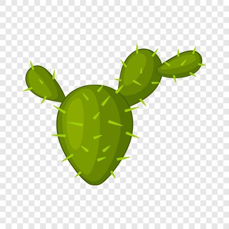 Prickly pear icon. Cartoon illustration of prickly pear vector icon for webのイラスト素材