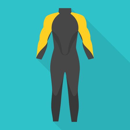 Thermo clothes icon, flat styleのイラスト素材