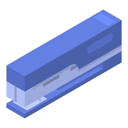 Paper clipper icon, isometric styleのイラスト素材