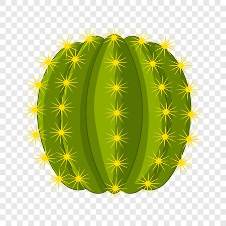 Ferocactus icon, cartoon styleのイラスト素材