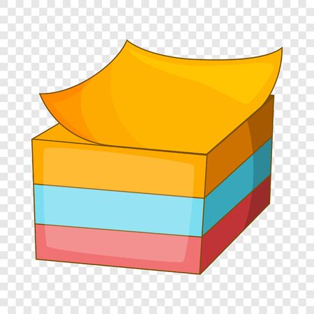Sticker icon, cartoon styleのイラスト素材