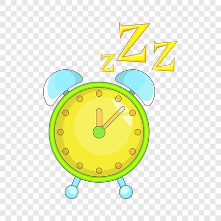 Alarm clock icon, cartoon styleのイラスト素材