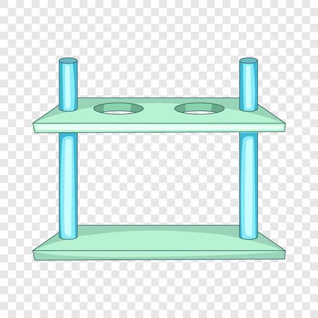 Laboratory support icon, cartoon styleのイラスト素材