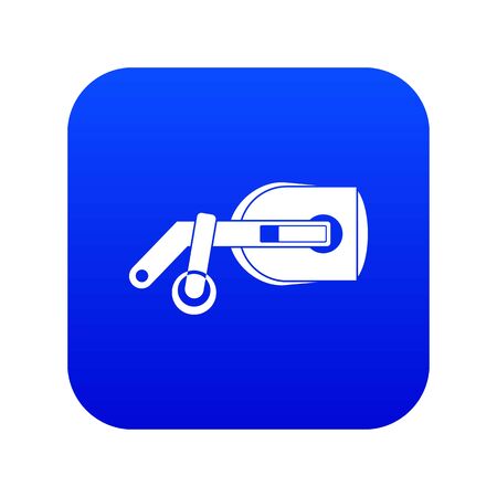 Game reality glasses icon digital blueのイラスト素材