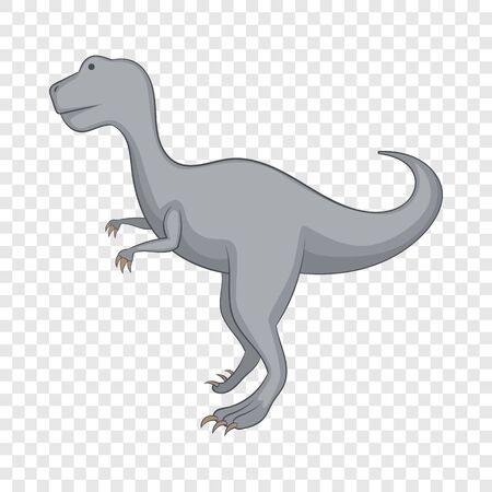 Allosaurus icon, cartoon styleのイラスト素材