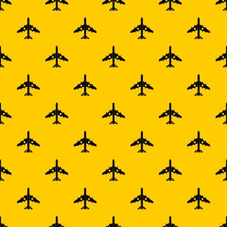 Military fighter plane pattern vectorのイラスト素材