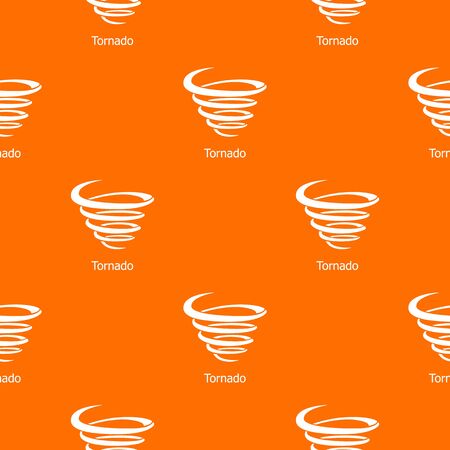 Tornado pattern vector orangeのイラスト素材