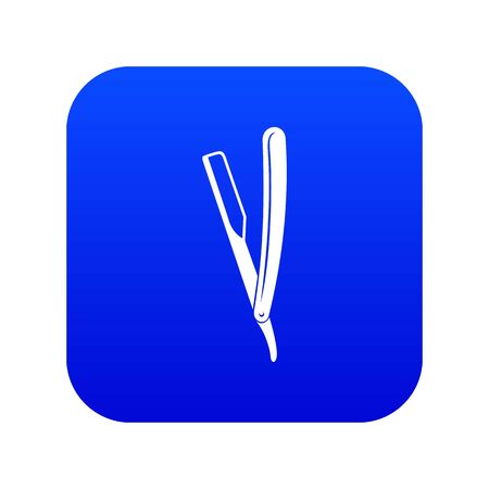 Razor icon blue vectorのイラスト素材