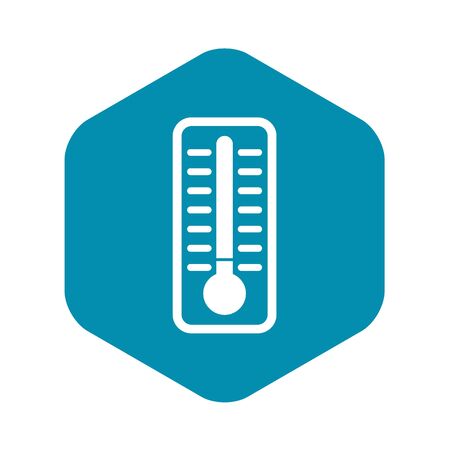 Cold thermometer icon, simple styleの写真素材