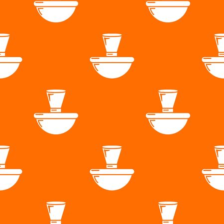 bottle london pattern orangeの写真素材