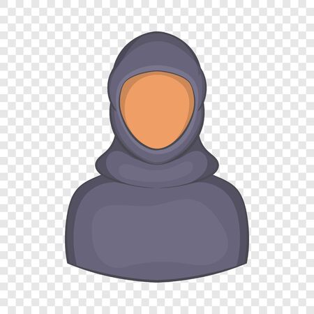 Woman Arab icon, cartoon styleの写真素材