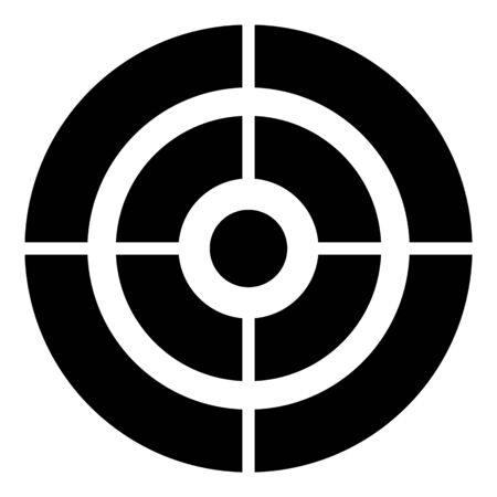 Arch target icon, simple styleの写真素材