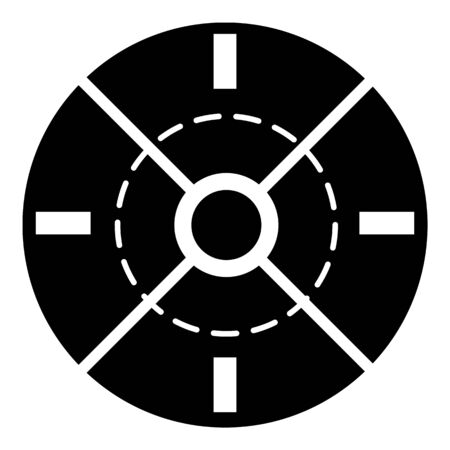 Game crosshair icon, simple styleの写真素材