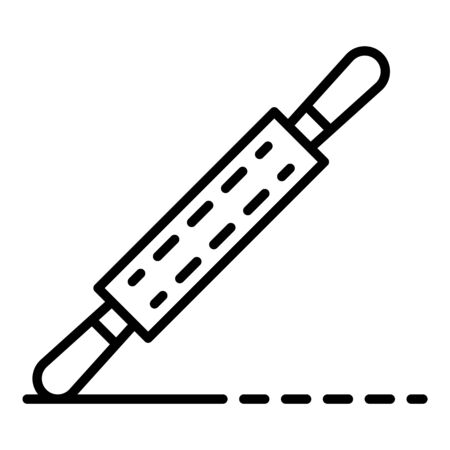 Potter wood tool icon, outline styleの写真素材