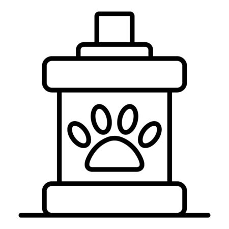 Pet spray icon, outline styleの写真素材